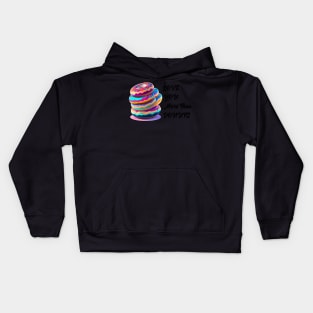 Love You More Than Donuts Kids Hoodie